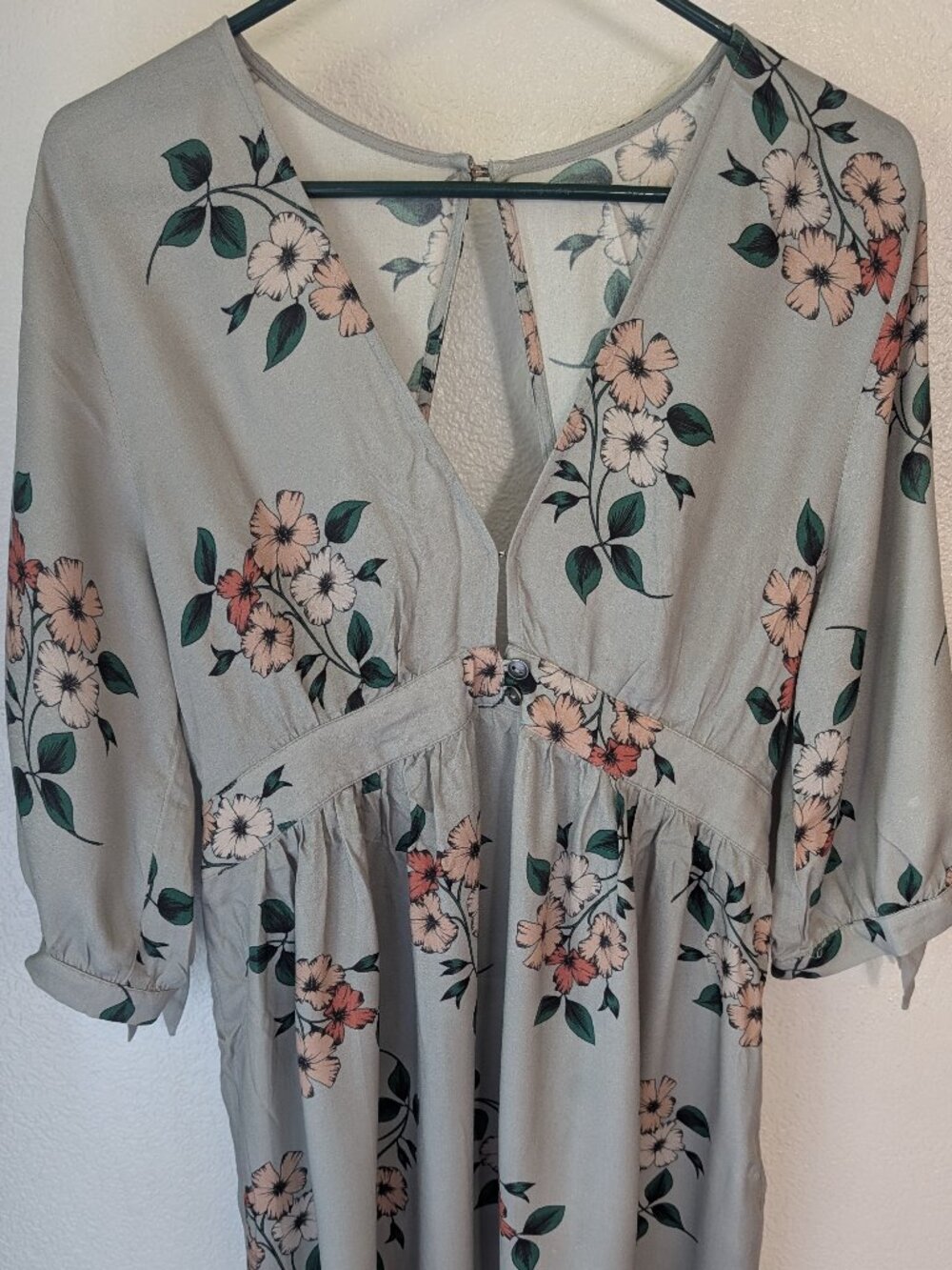Saltwater LUXE Madden Floral Dream 3/4 Open Sleeve M